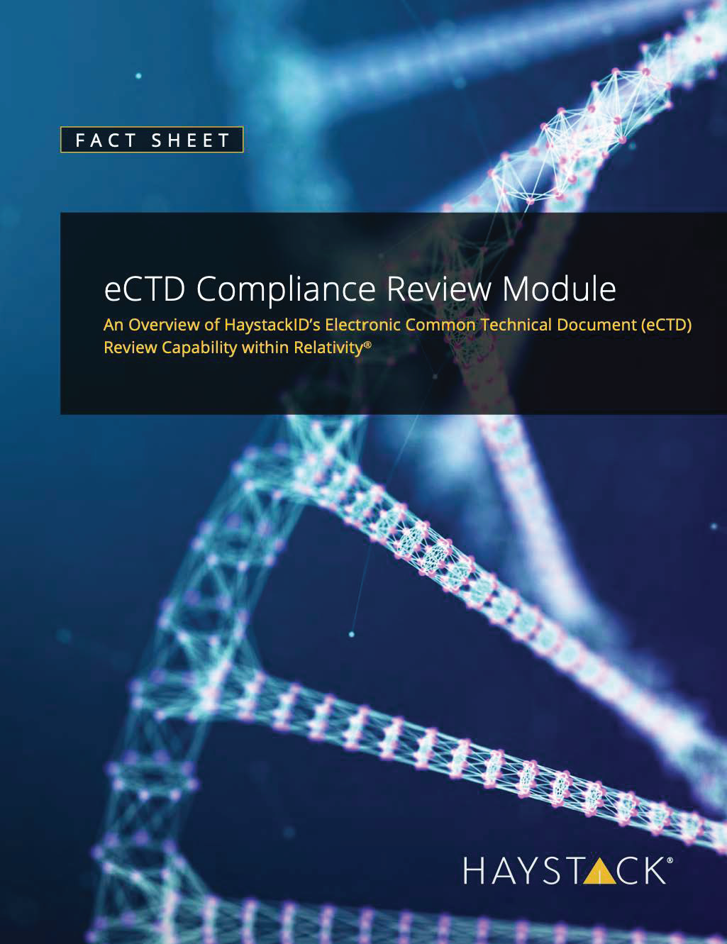 eCDT Compliance Review Module Fact Sheet Cover