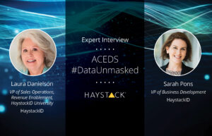 Join HaystackID's Laura Danielson and Sarah Pons for ACEDS #DataUnmasked on April 18.