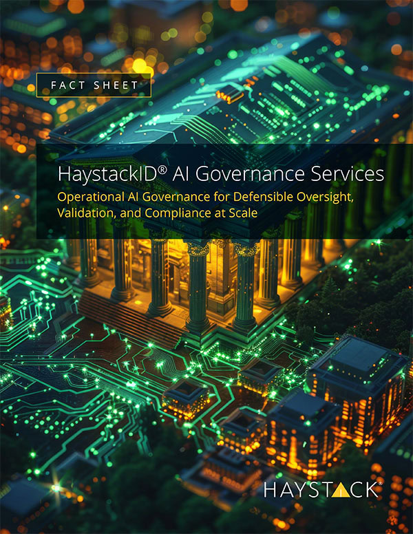 HaystackID<sup>®</sup> AI Governance Services